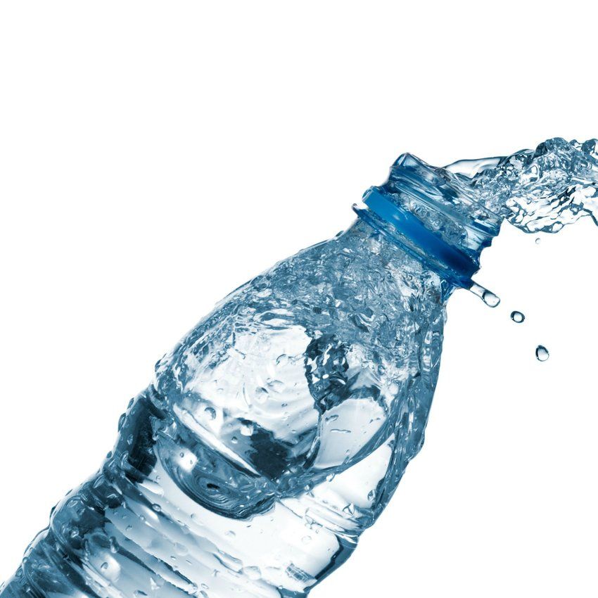 Вода бутылка звук