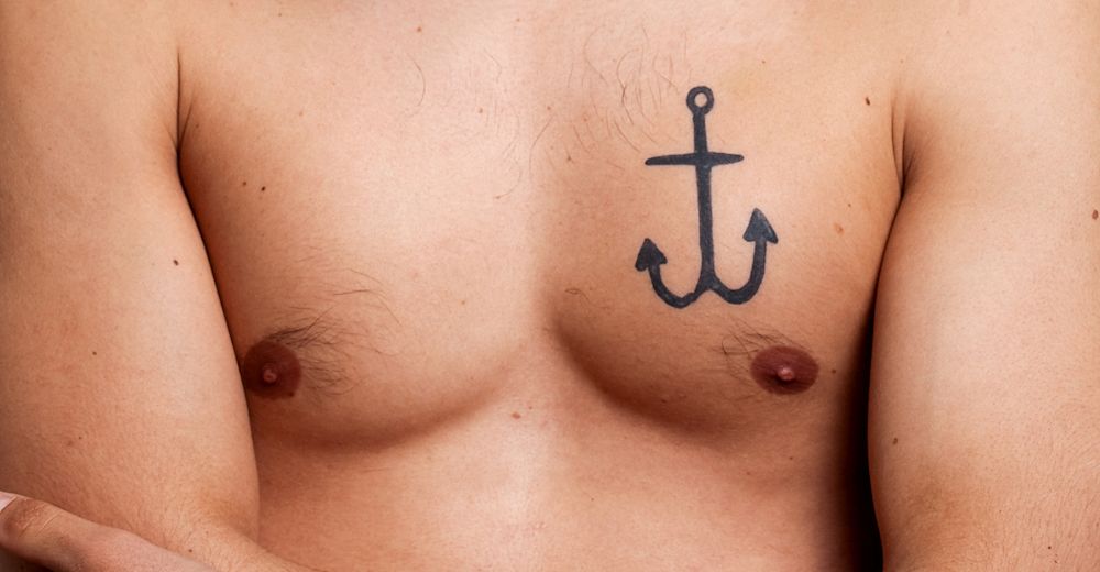Albatross my first chest piece Sunofabitch that stung  rtattoos