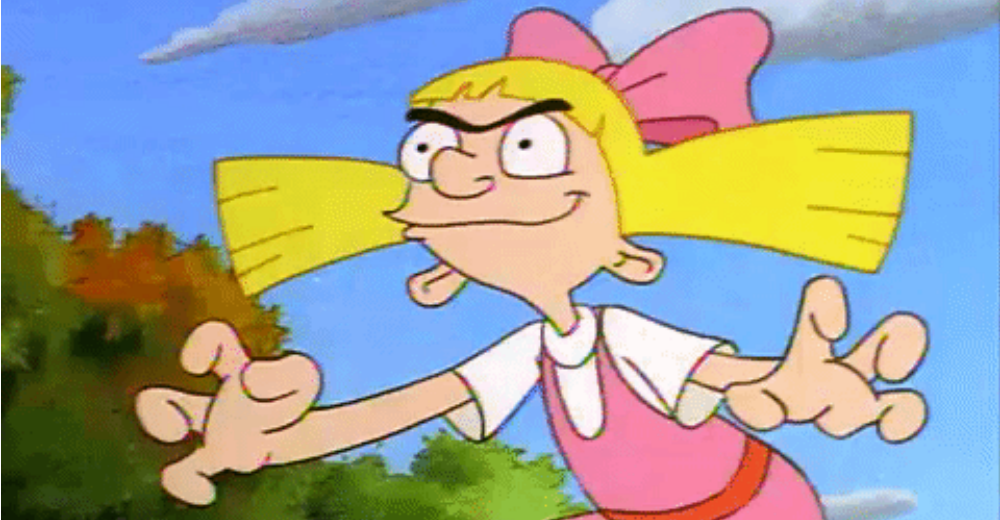 In Hey Arnold, the protagonist had a very distinct head shape. 
